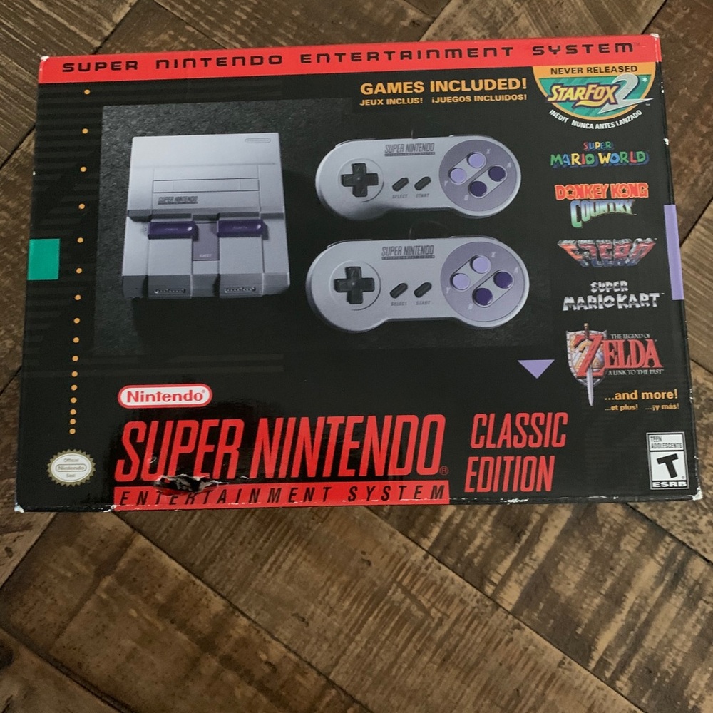 ❌❌SOLD❌❌SNES classic edition